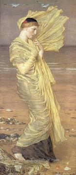 カモメの女性像 アルバート・ジョセフ・ムーア Oil Paintings